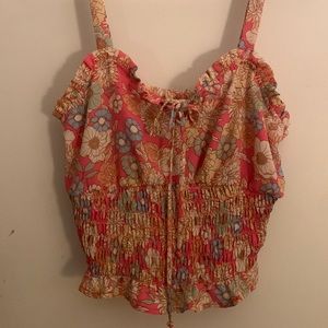 pink sienna sky top